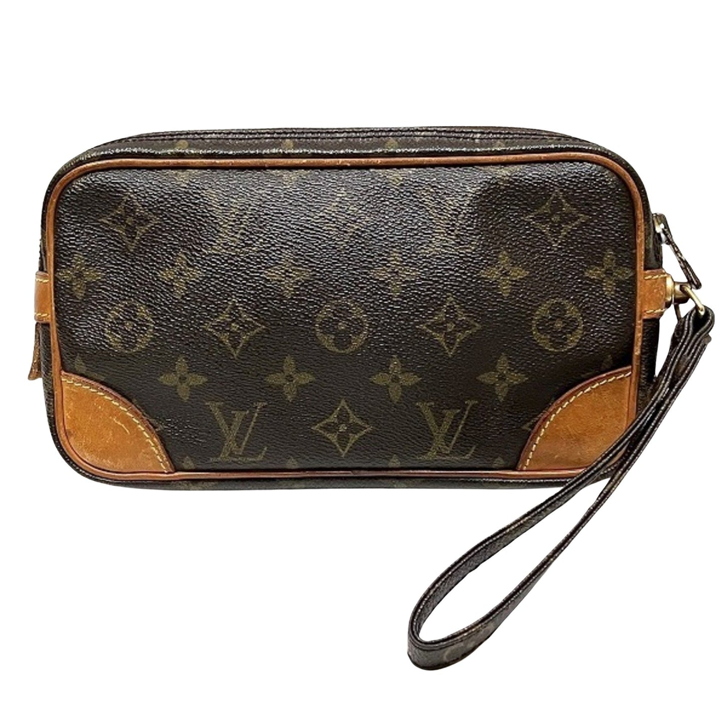 Louis Vuitton Marly Dragonne  Canvas Clutch Bag ()