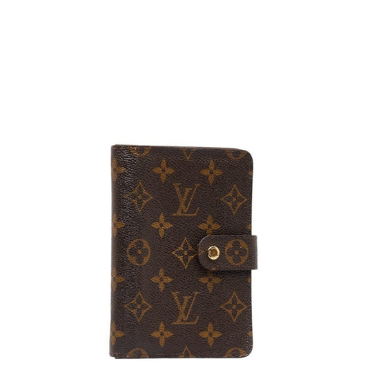 Louis Vuitton Porte Papiers Zippé  Canvas Wallet  ()