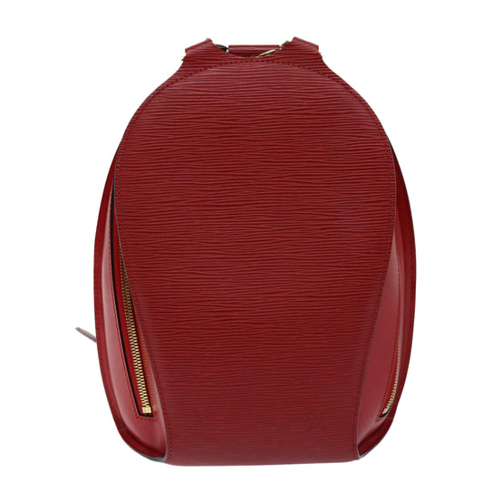 Louis Vuitton Mabillon  Leather Backpack Bag ()