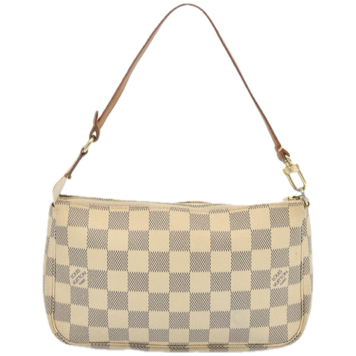 Louis Vuitton Pochette Accessoires  Leather Clutch Bag ()
