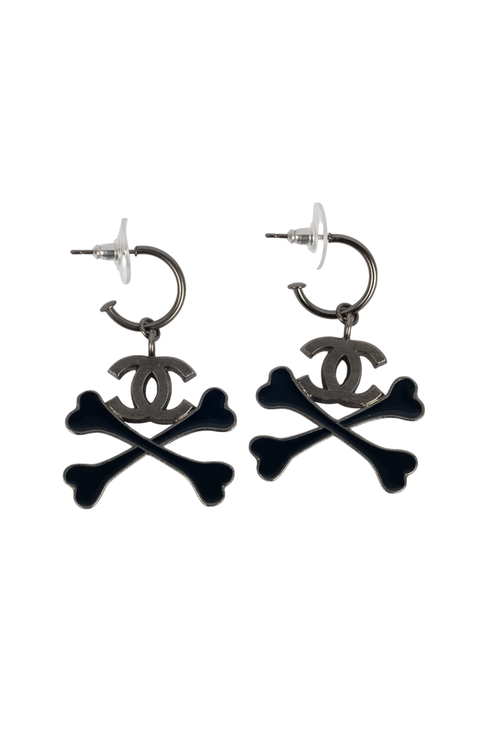 Boucles d'oreilles "Os" Chanel