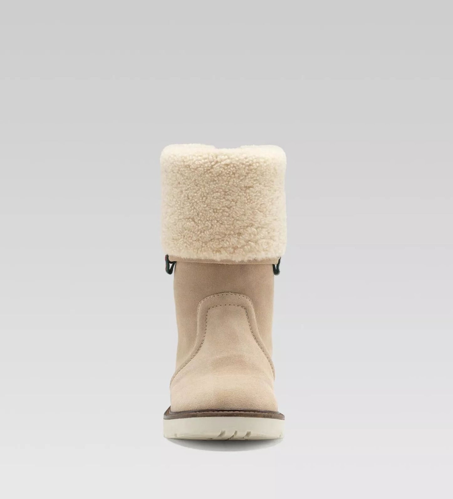 Gucci Kids "Saintex" Shearling Web Boot (29 IT / US 12)