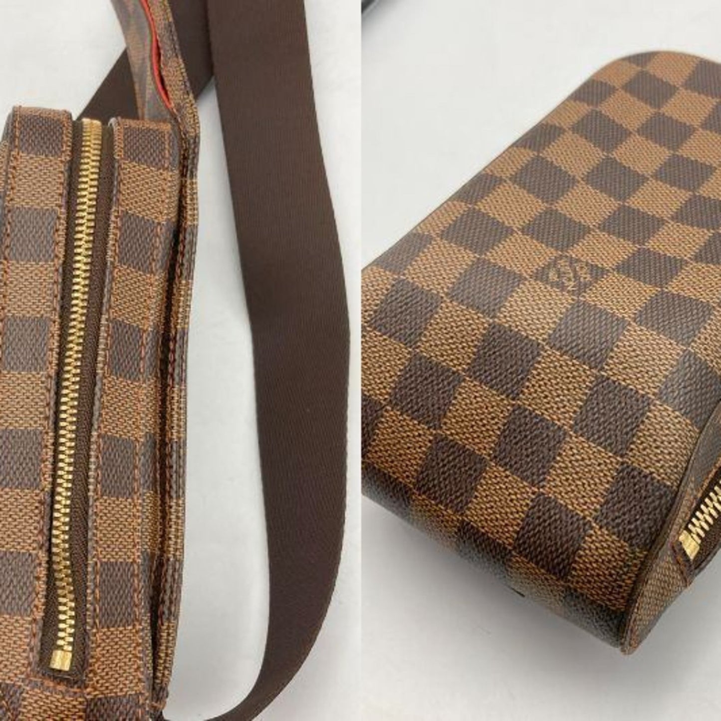 Louis Vuitton Geronimos  Canvas Shoulder Bag ()