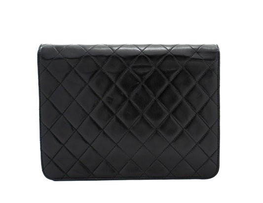 Chanel Black Leather Timeless shoulder bag