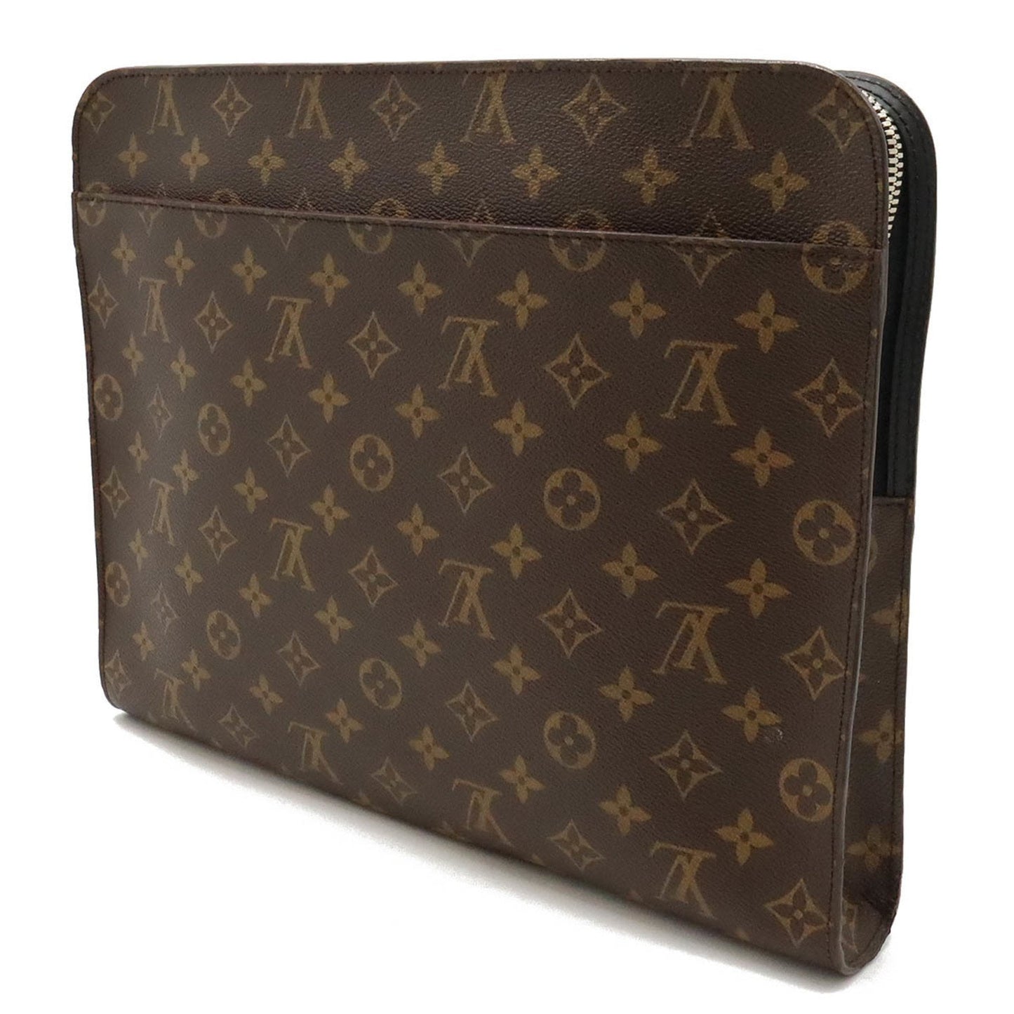 Louis Vuitton Macassar  Canvas Clutch Bag ()