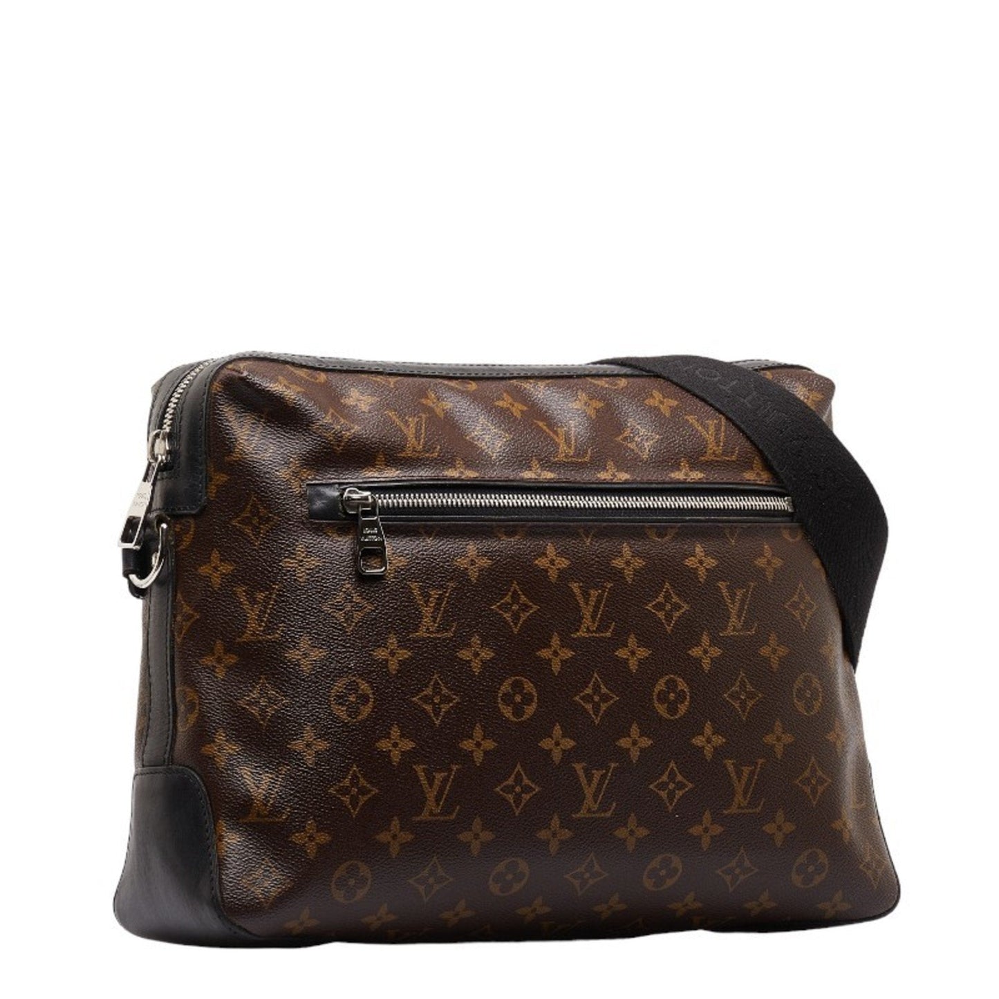 Louis Vuitton Macassar  Canvas Shoulder Bag ()