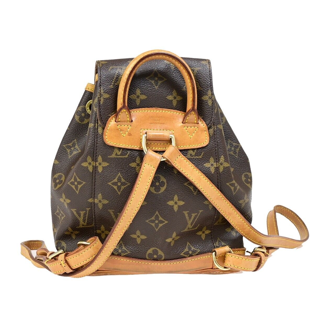 Louis Vuitton Montsouris  Canvas Backpack Bag ()