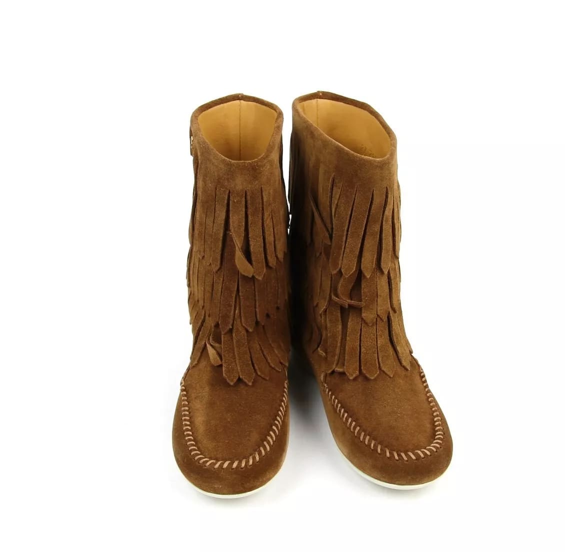 Gucci Brown Kids Fringe Boots (29 G / 12 US)