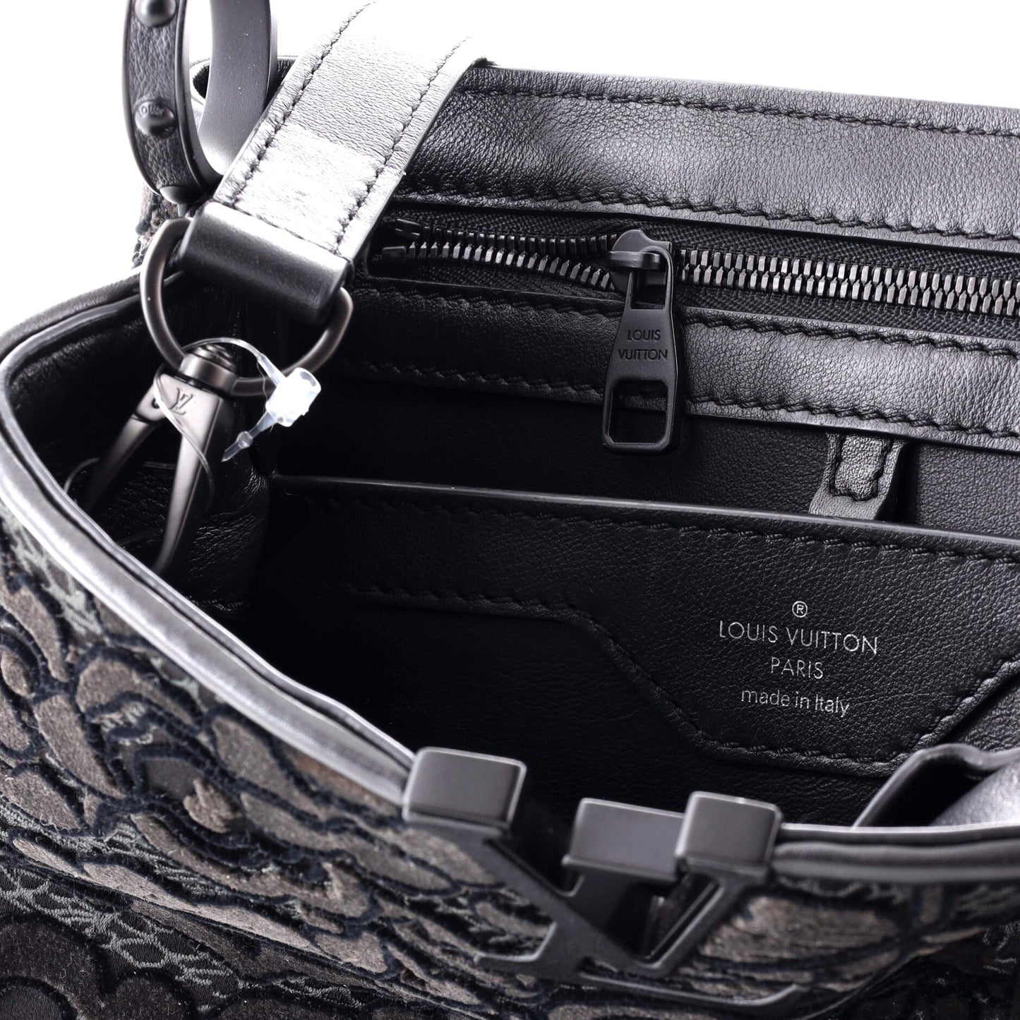 Capucines Bag Embroidered Velvet BB