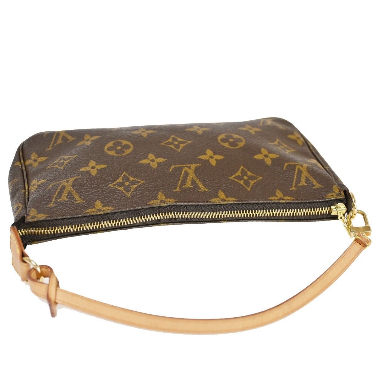 Louis Vuitton Pochette Accessoires  Canvas Clutch Bag ()