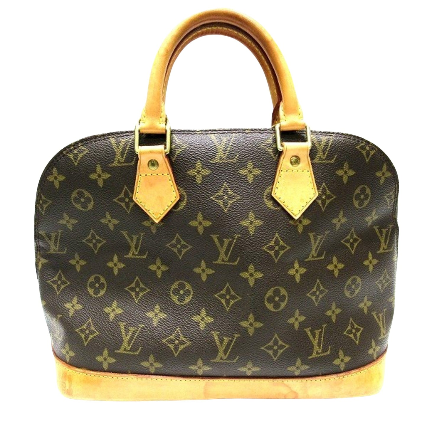 Louis Vuitton Alma  Canvas Handbag ()