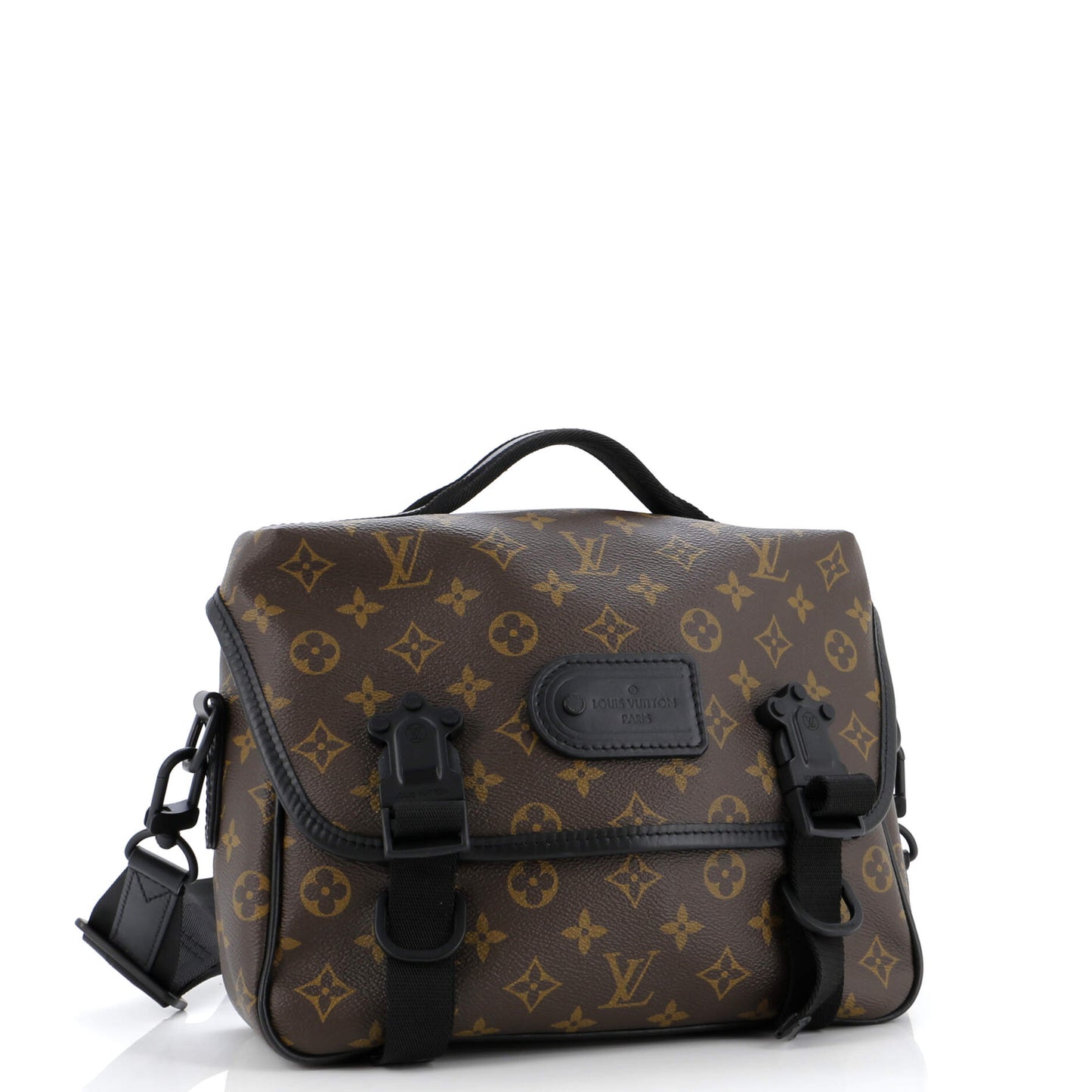 LV Trail Messenger Bag Macassar Monogram Canvas