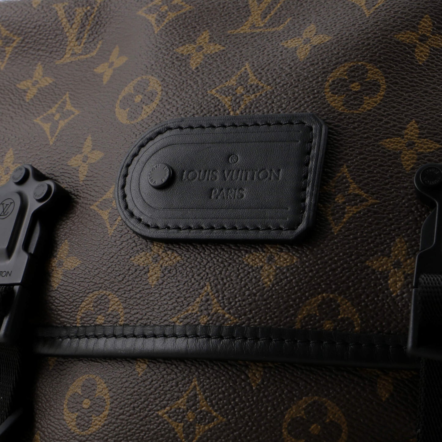 LV Trail Messenger Bag Macassar Monogram Canvas