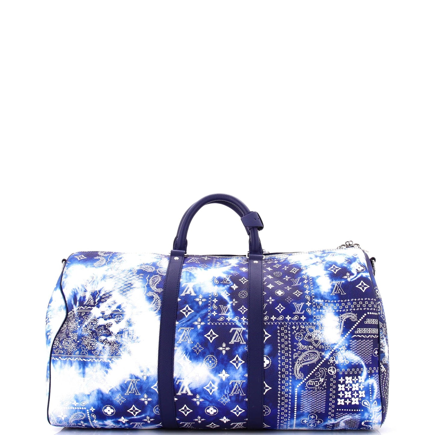 Keepall Bandouliere Bag Limited Edition Monogram Bandana Leather 50