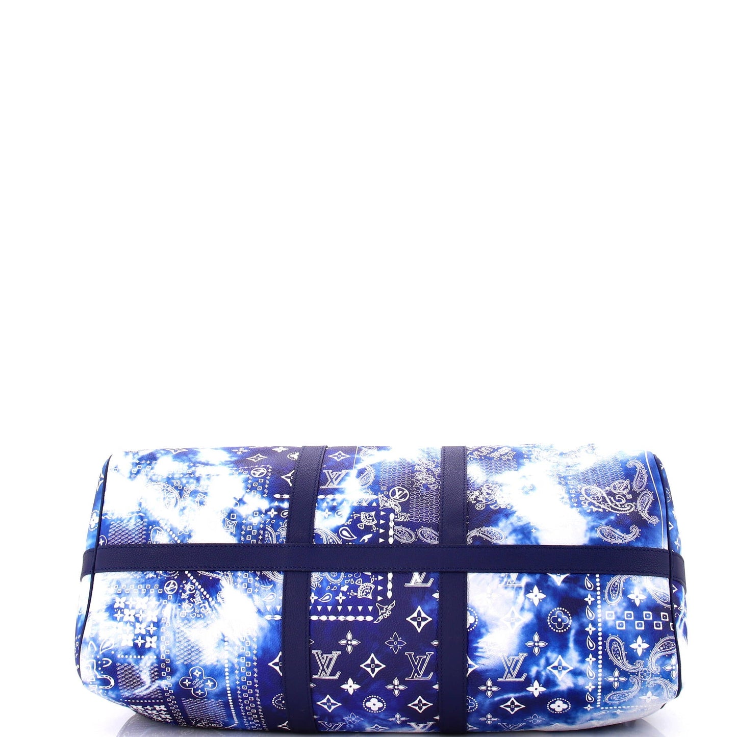 Keepall Bandouliere Bag Limited Edition Monogram Bandana Leather 50