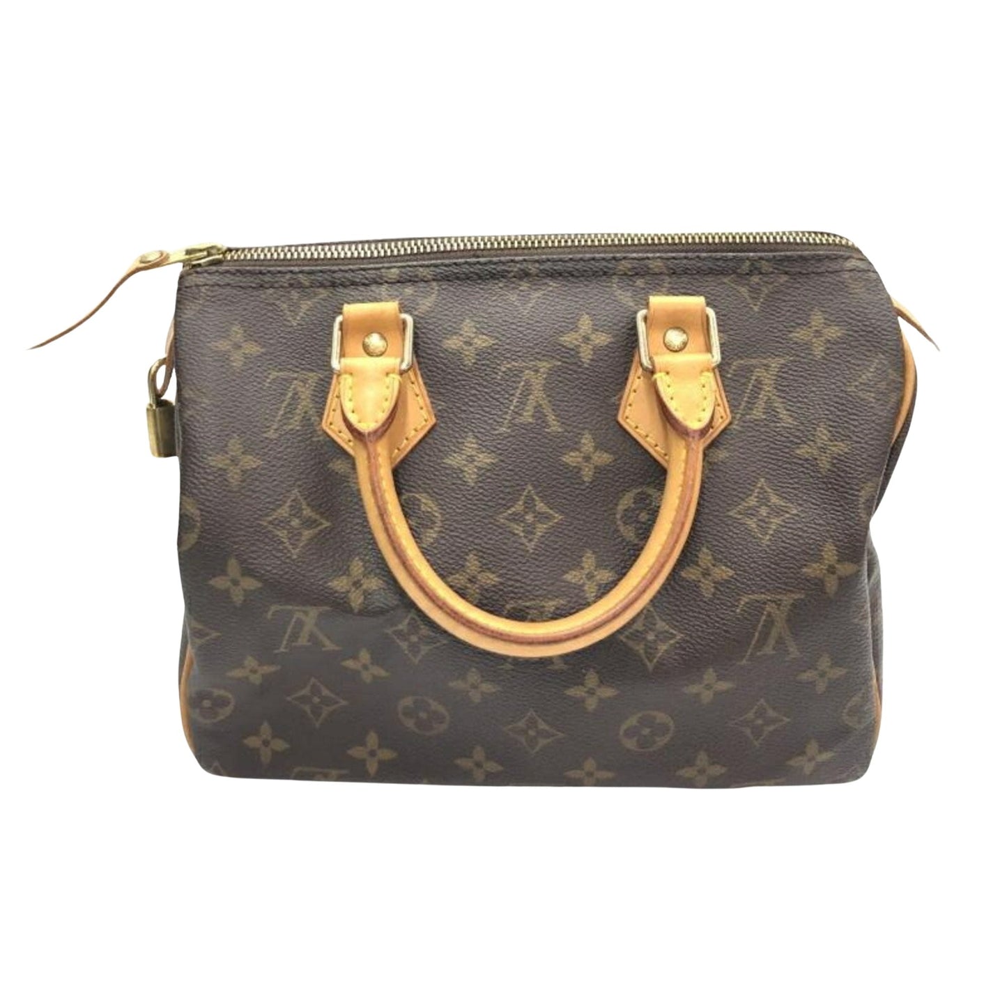 Louis Vuitton Speedy 25  Canvas Handbag ()