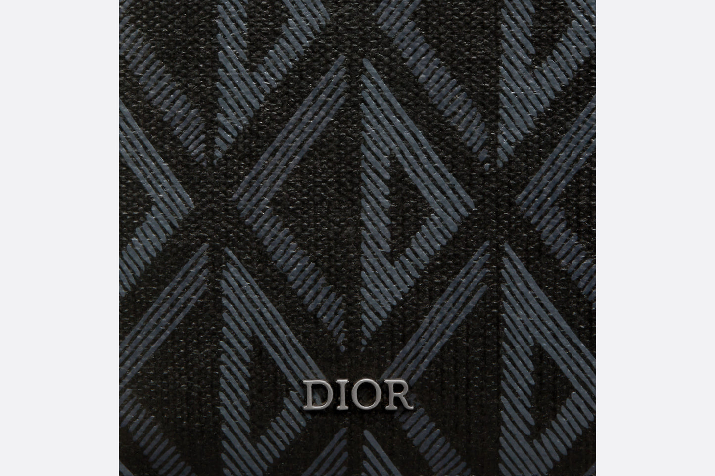 Vertical Compact Card Holder • Black CD Diamond Canvas