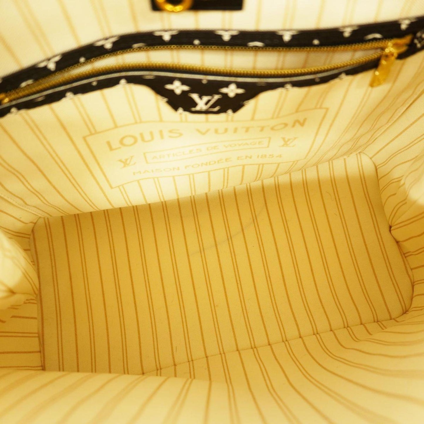 Louis Vuitton Neverfull Mm  Canvas Tote Bag ()