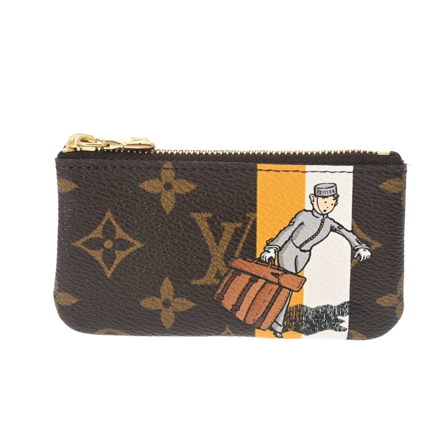 Louis Vuitton Pochette Clés  Canvas Wallet  ()
