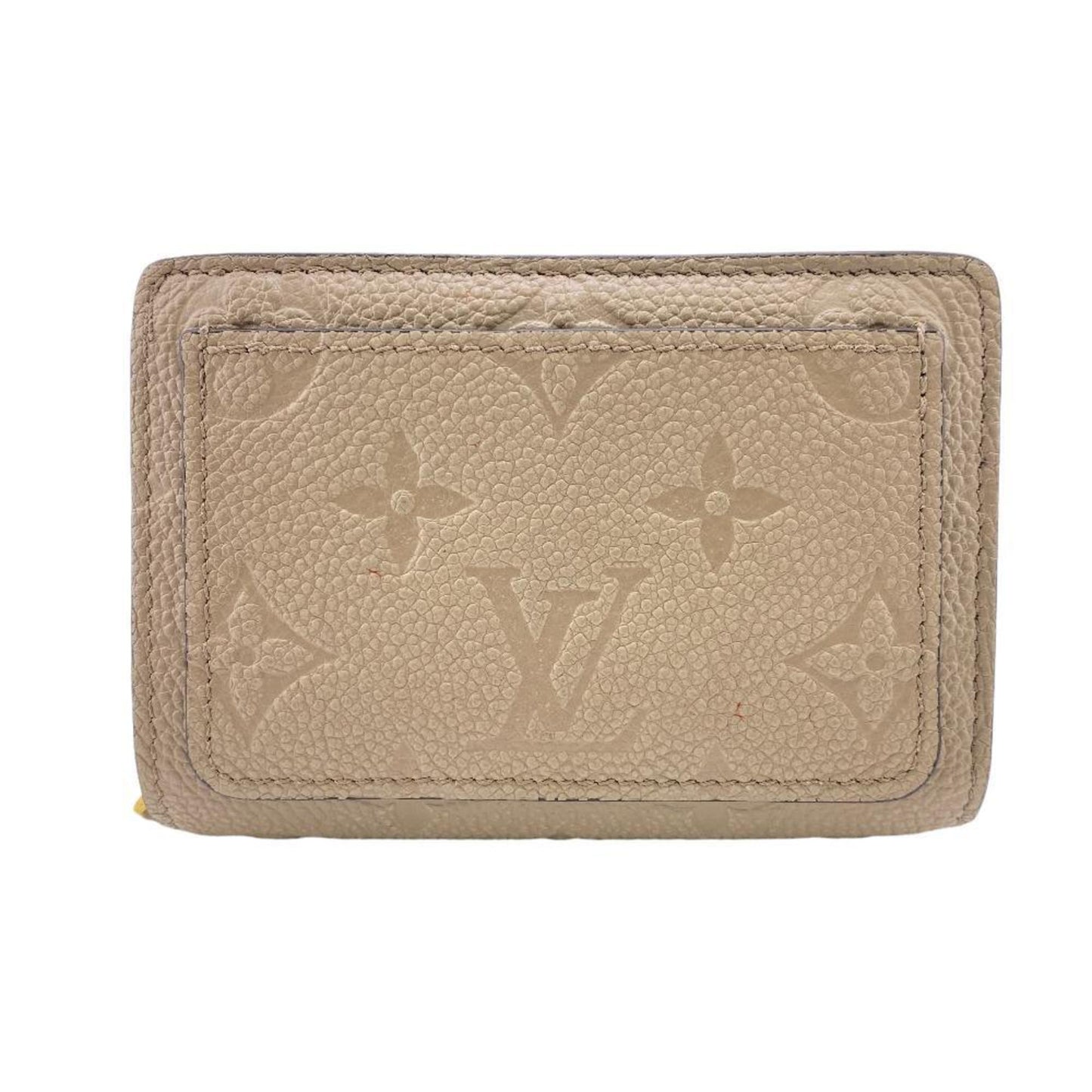 Louis Vuitton Compact Zip  Leather Wallet  ()