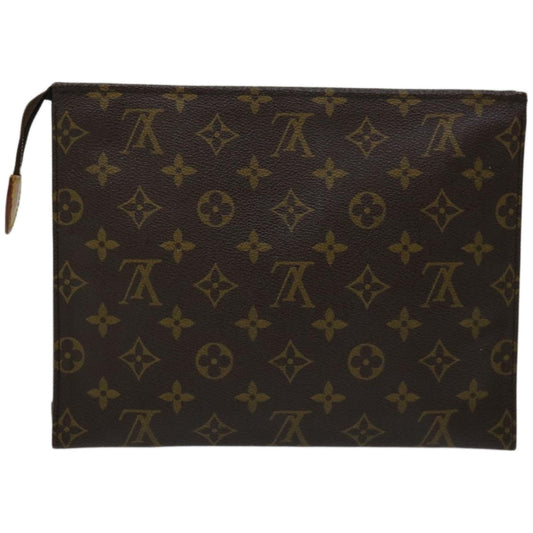 Louis Vuitton Poche Toilette  Canvas Clutch Bag ()