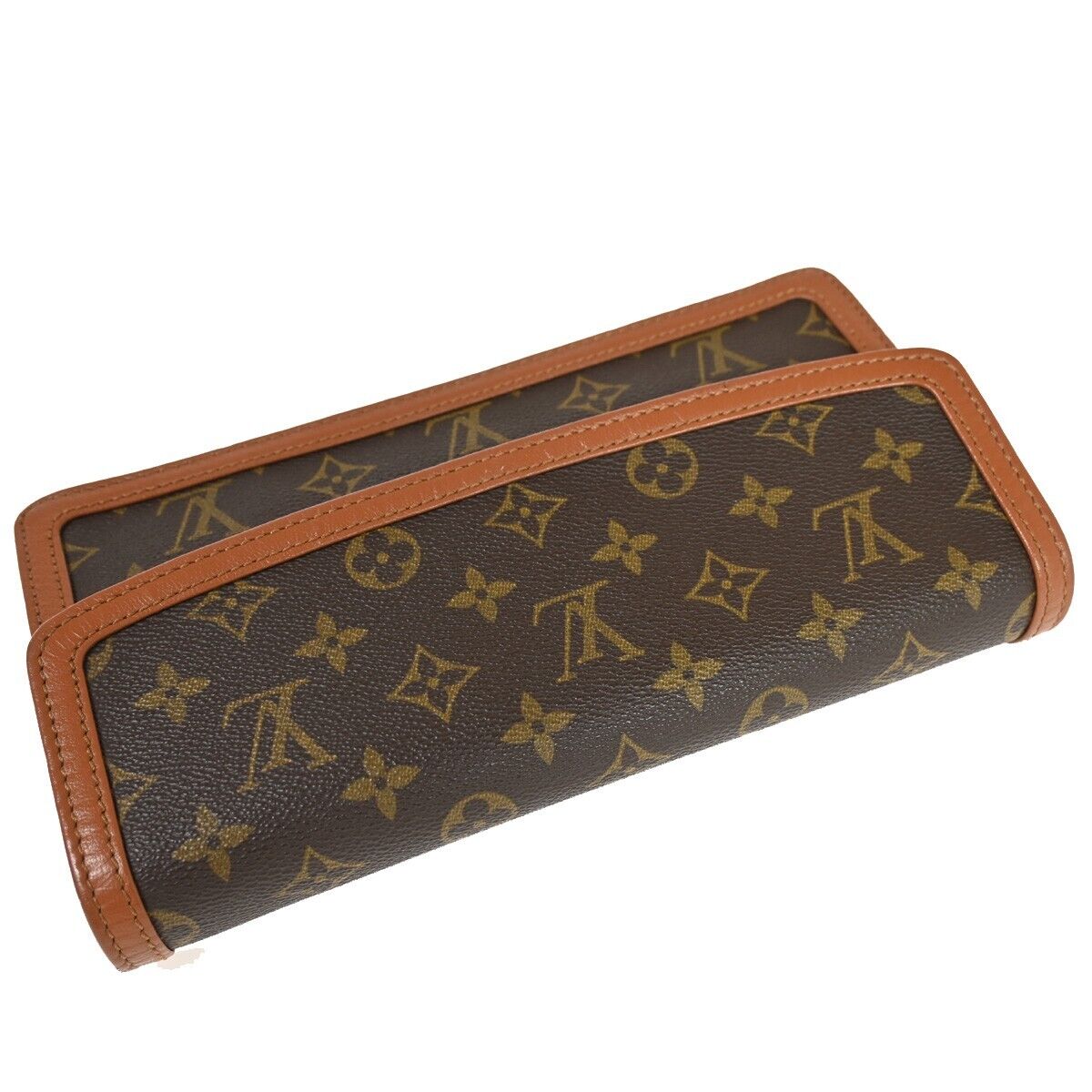 Louis Vuitton Pochette Dame  Canvas Clutch Bag ()