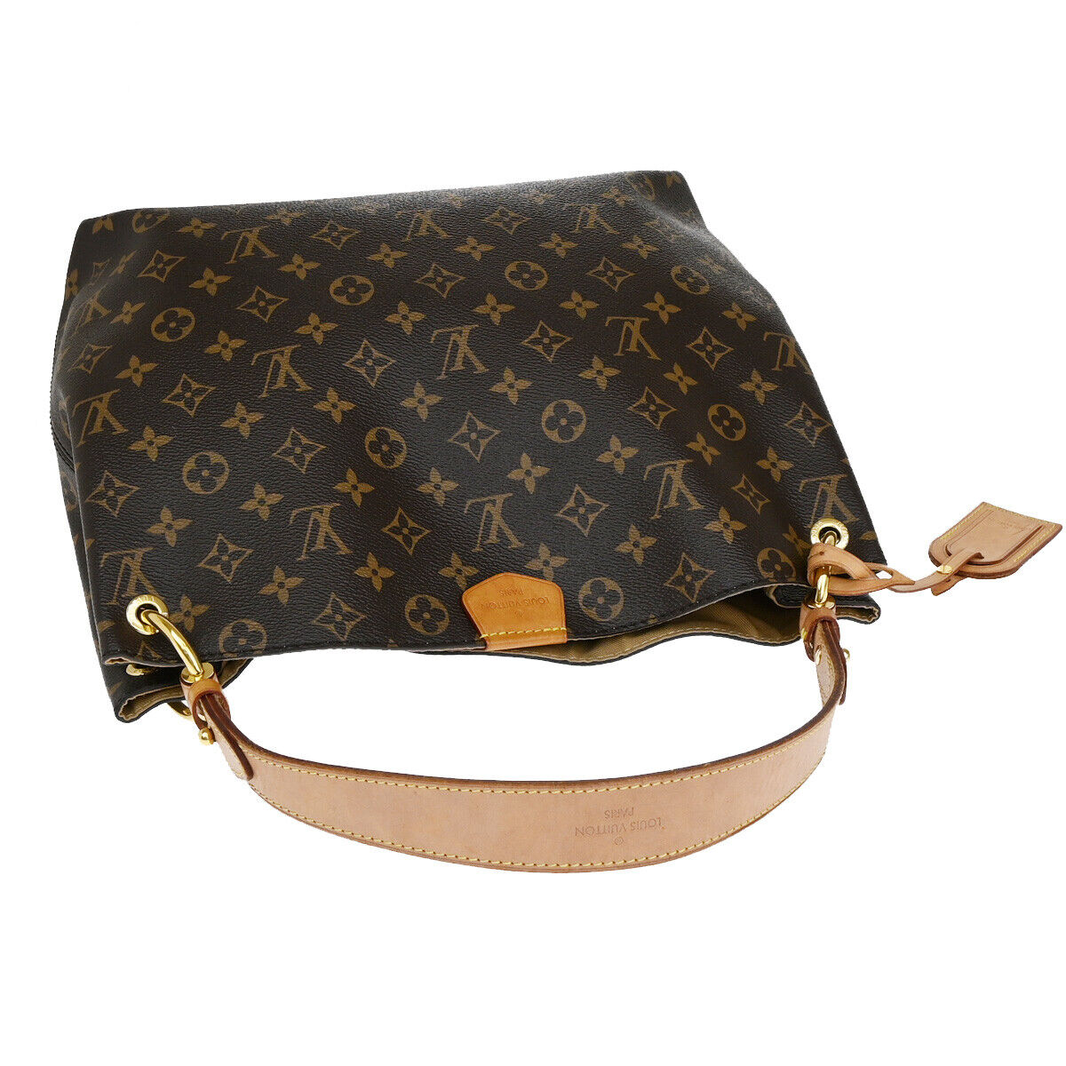 Louis Vuitton Graceful  Canvas Shoulder Bag ()