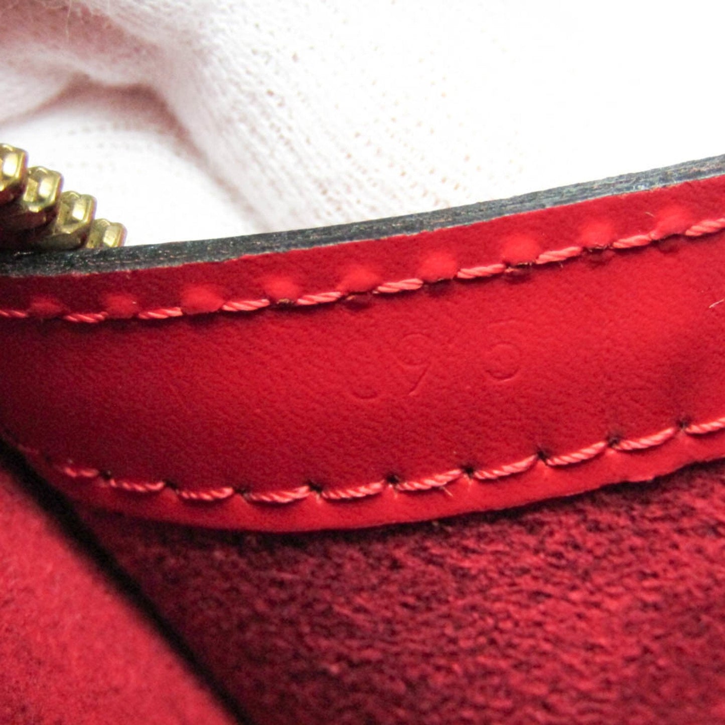 Louis Vuitton Lussac  Leather Shoulder Bag ()