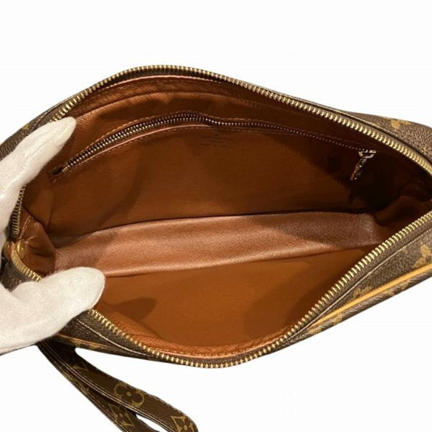 Louis Vuitton Marly Dragonne  Canvas Clutch Bag ()