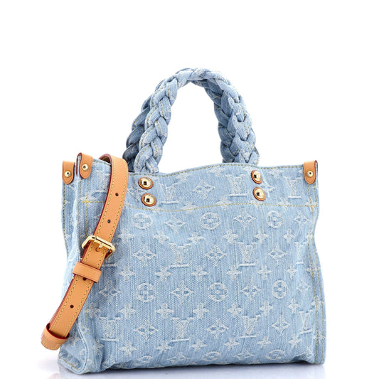 Let Go Tote Monogram Denim PM