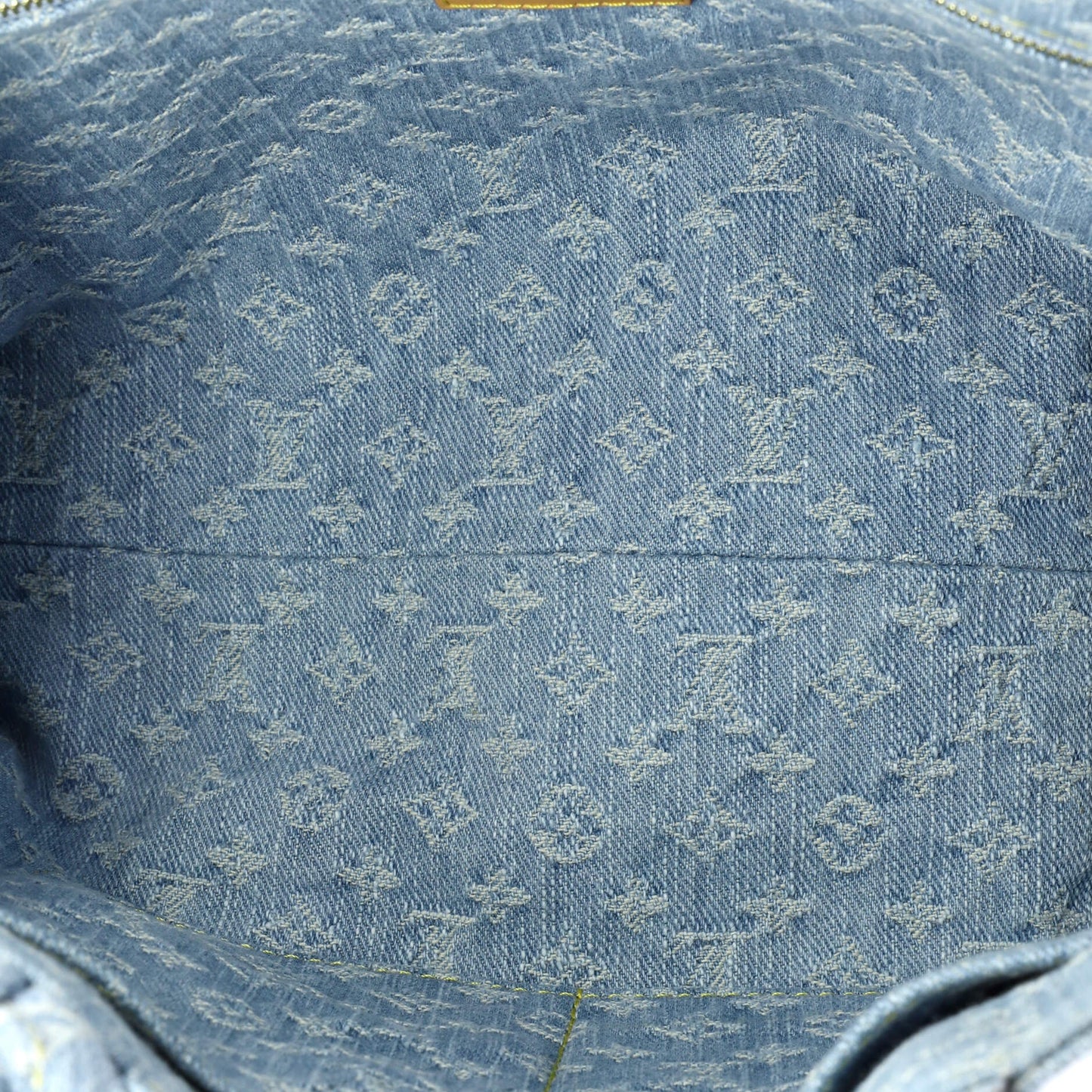 Let Go Tote Monogram Denim PM