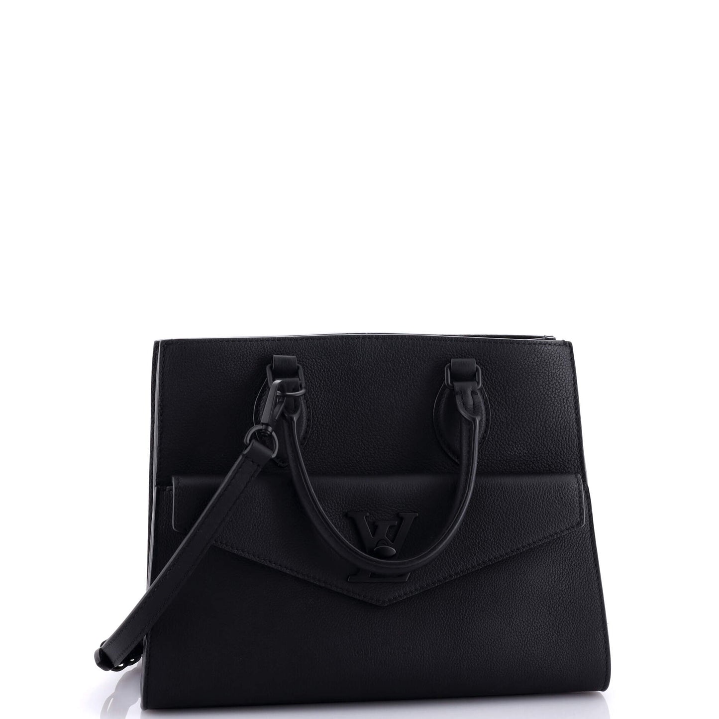 Lockme Monochrome Tote Leather PM