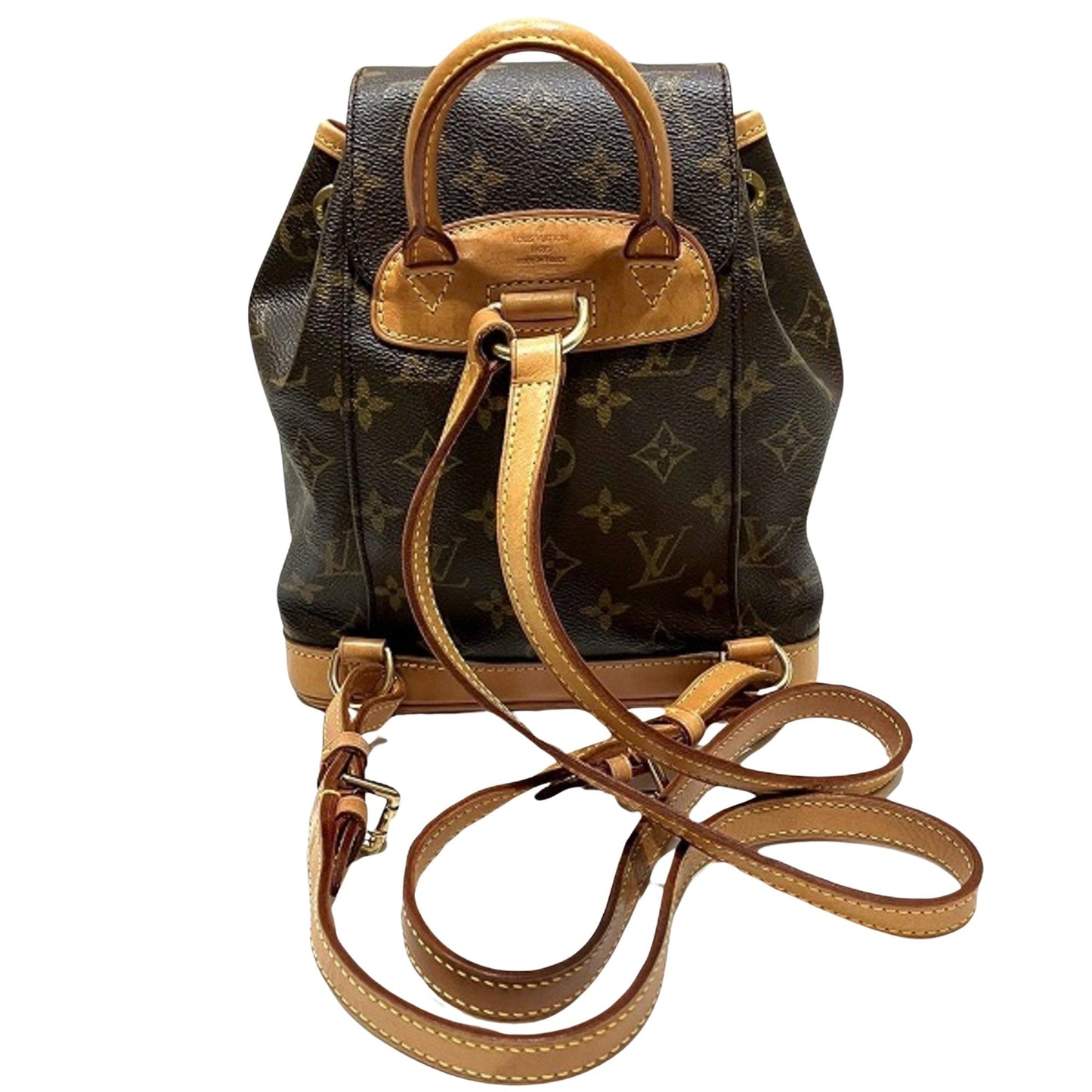 Louis Vuitton Montsouris  Canvas Backpack Bag ()