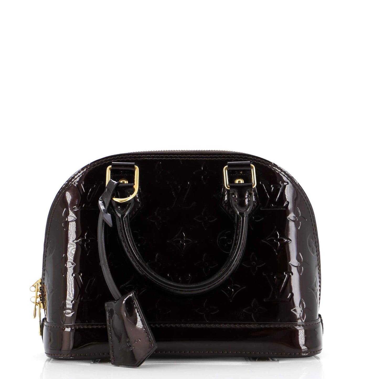 Alma Handbag Monogram Vernis BB