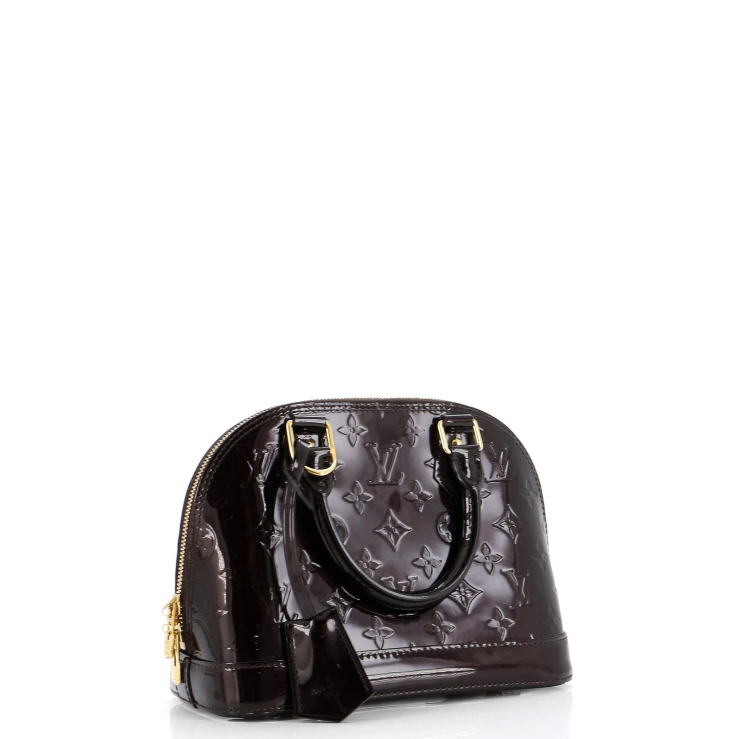 Alma Handbag Monogram Vernis BB