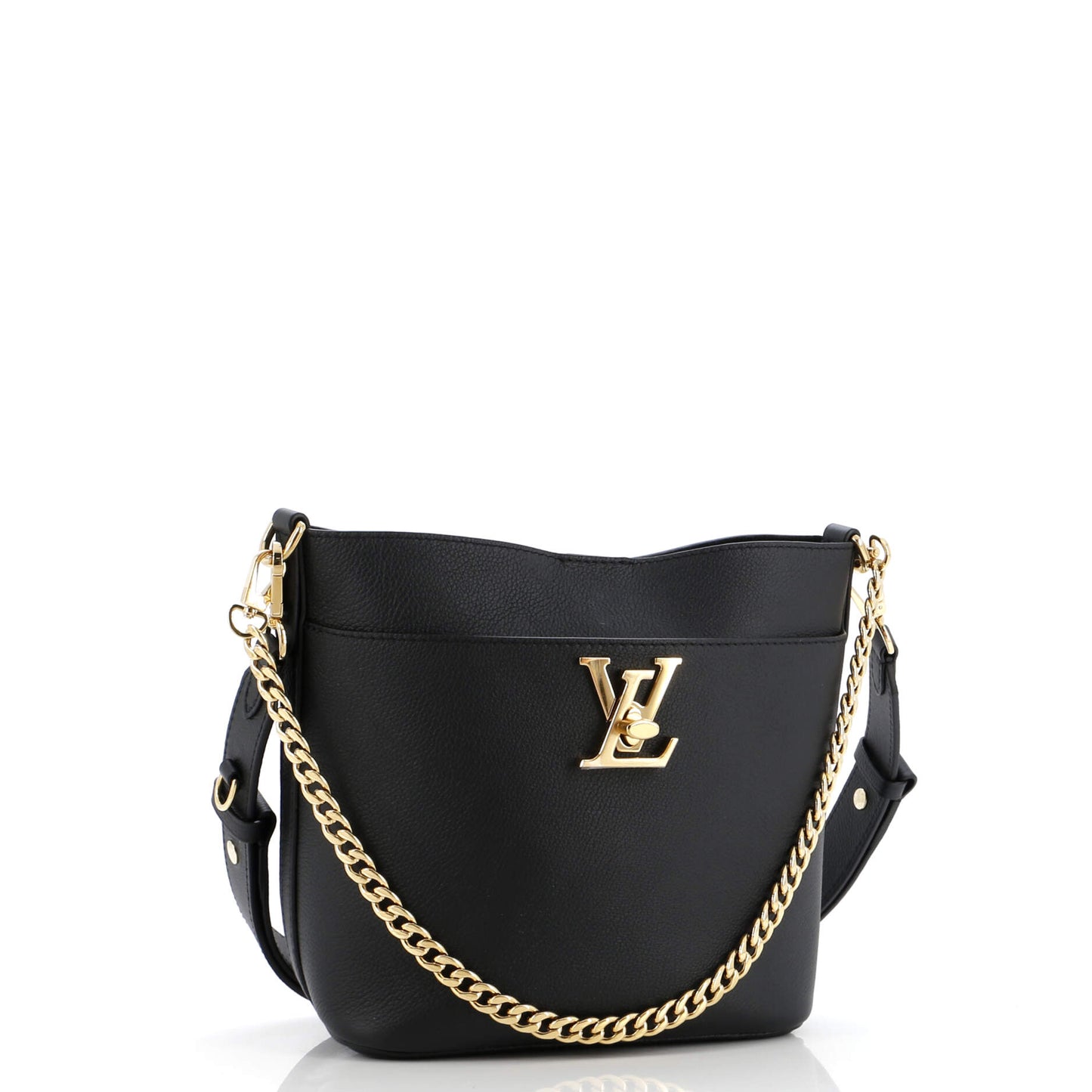 Lock and Walk Bucket Bag Leather