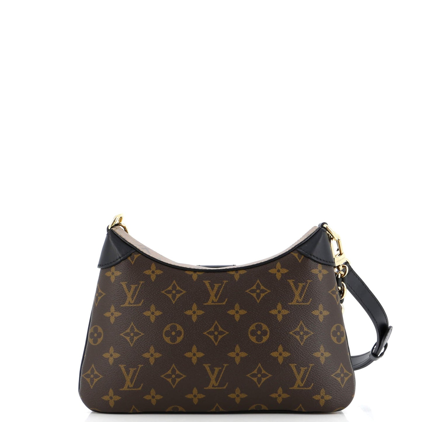 LV Twinny Handbag Monogram Canvas and Reverse Monogram Canvas with Leather