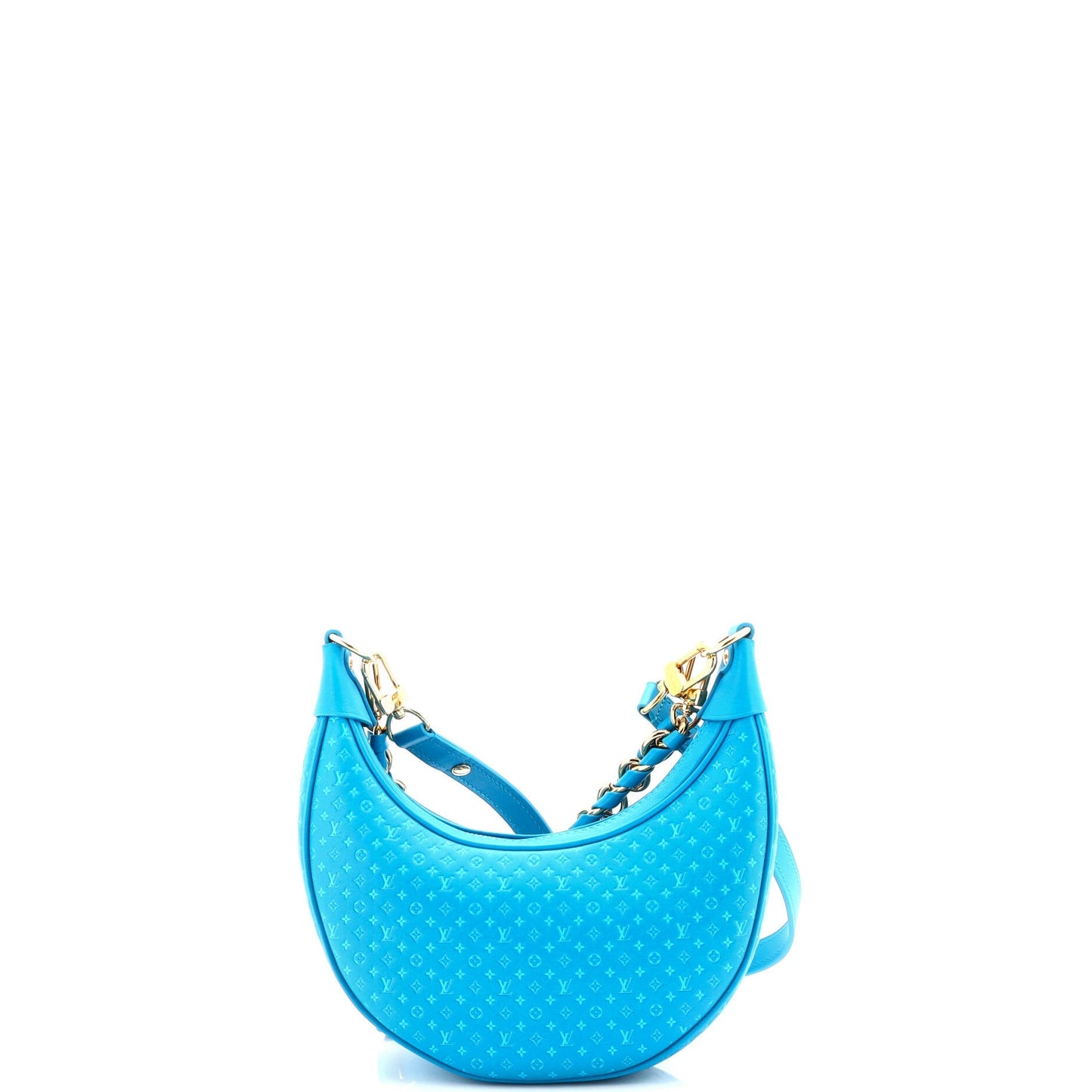 Loop Handbag Nanogram Embossed Leather