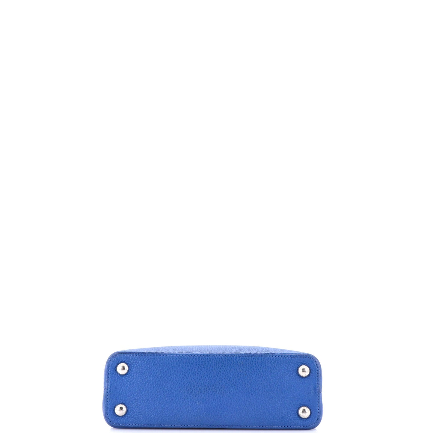 Braided Handle Capucines Bag Leather PM