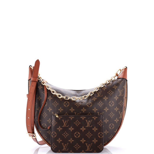 Loop Hobo Reverse Monogram Canvas