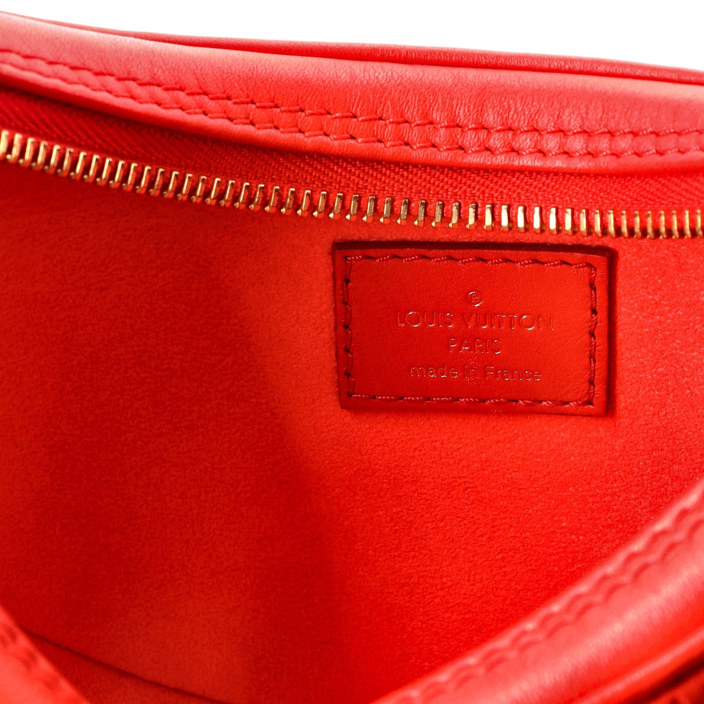 Loop Handbag Nanogram Embossed Leather