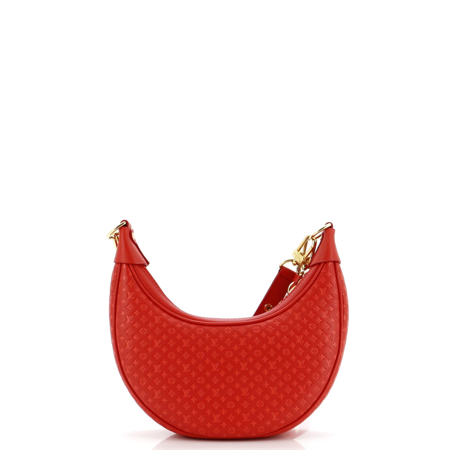 Loop Handbag Nanogram Embossed Leather