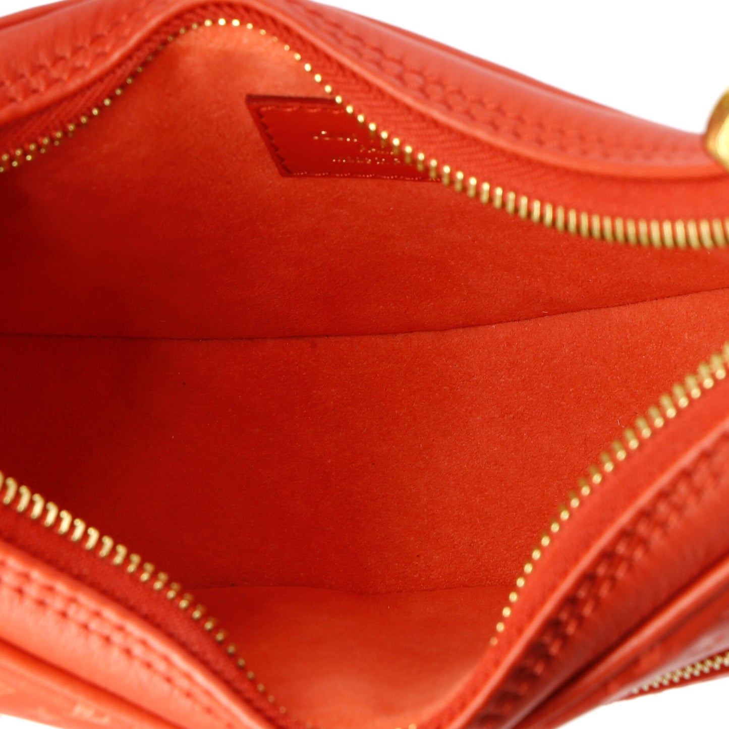 Loop Handbag Nanogram Embossed Leather