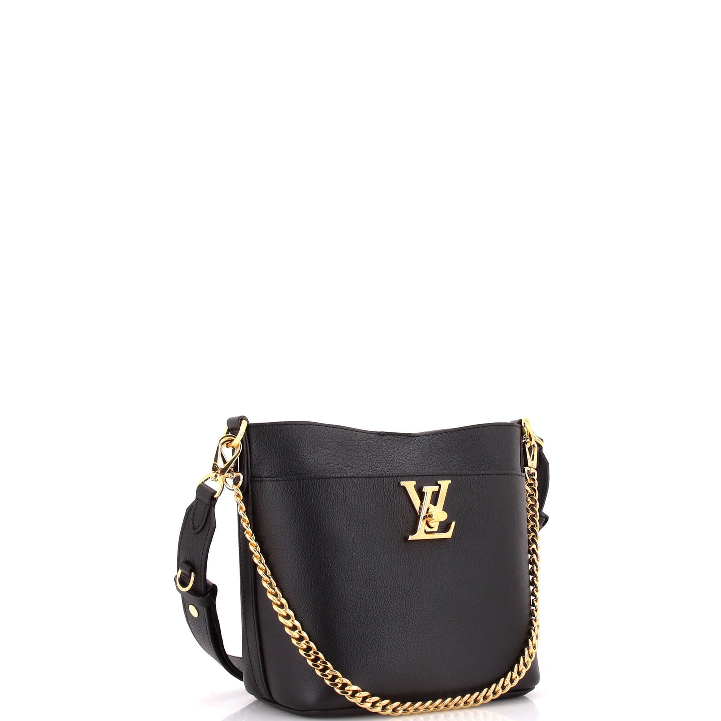 Lock and Walk Bucket Bag Leather