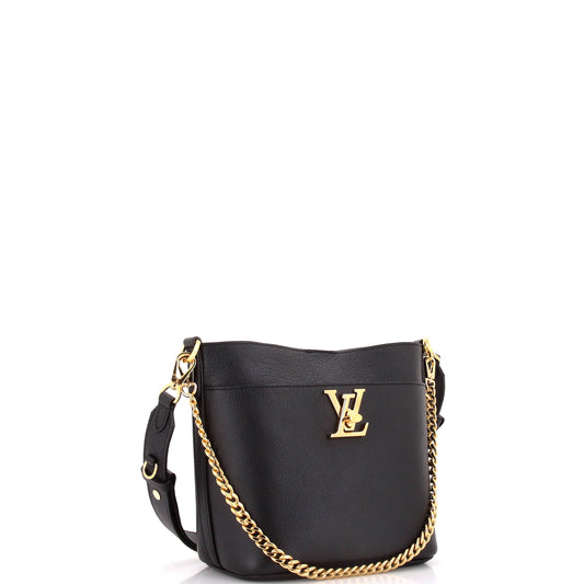 Lock and Walk Bucket Bag Leather