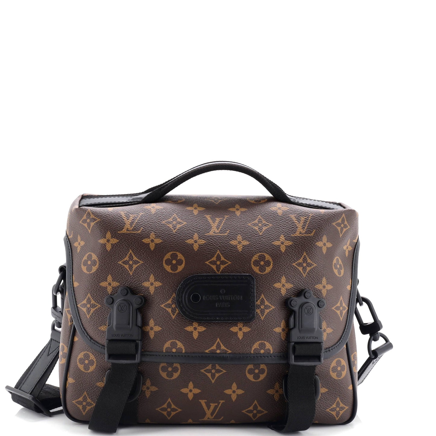 LV Trail Messenger Bag Macassar Monogram Canvas