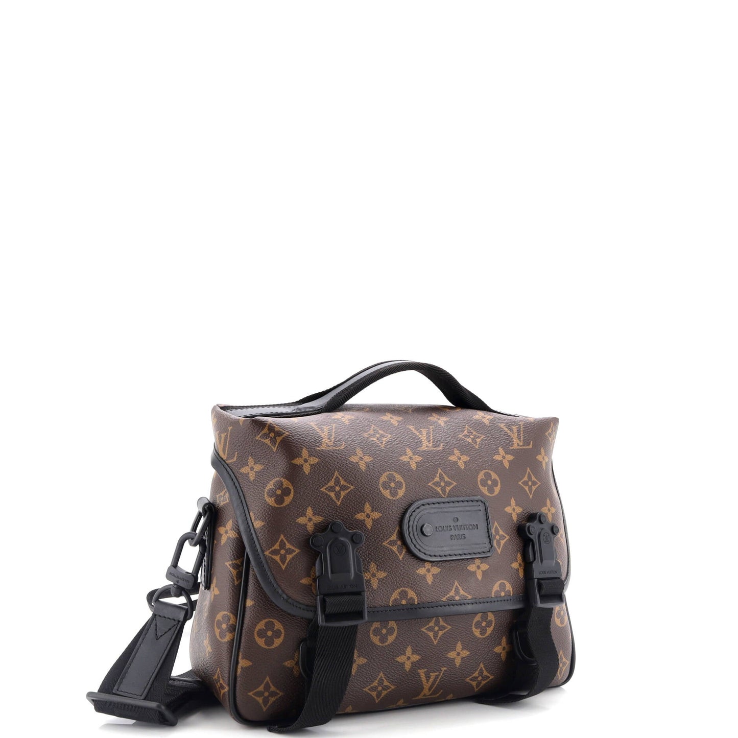 LV Trail Messenger Bag Macassar Monogram Canvas