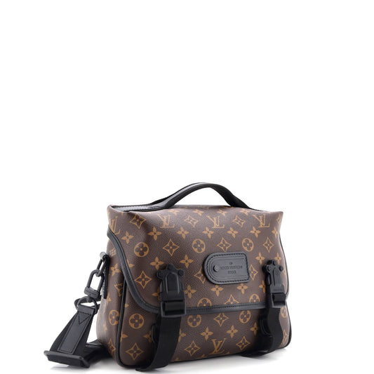 LV Trail Messenger Bag Macassar Monogram Canvas