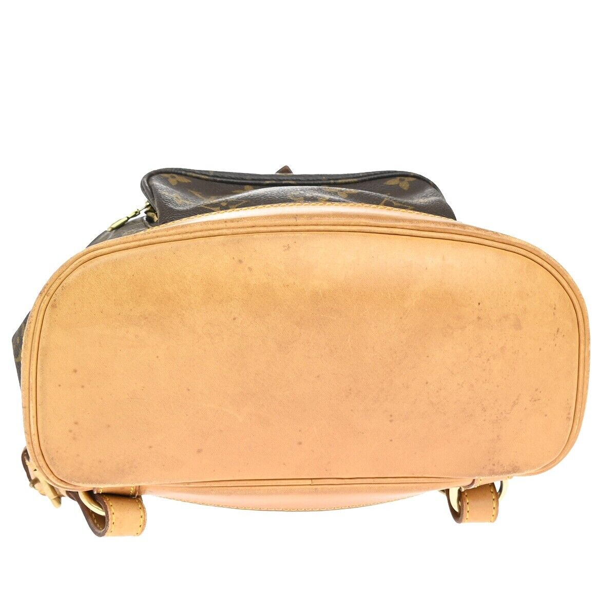 Louis Vuitton Montsouris Mm  Canvas Backpack Bag ()