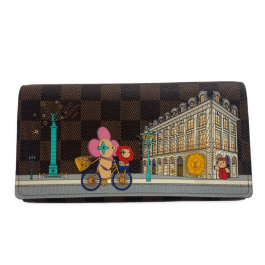 Louis Vuitton Sarah  Canvas Wallet  ()